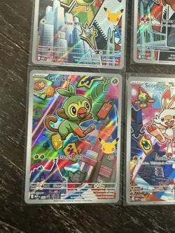 Pokemon TCG | First Partner Series 2 Illustration Collection Full Set Of 9 NM - Image 3