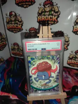 Pokemon Gloom #44 Topps 1999 Non Holo PSA 7 Vintage TV Series Card - Image 1
