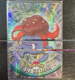 Pokemon TCG Gloom 44 Topps Chrome Spectra-Chrome TV Animation Holo Eng 1999 - Image 1