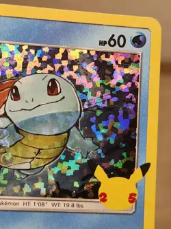Squirtle 017/025 McDonald's 25th Anniversary Promos Pokemon TCG Holo - Image 2