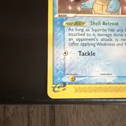 Nintendo Pokemon TCG Squirtle 46/95 Ex Team Magma vs Aqua e-Card 2004 Eng - Image 5