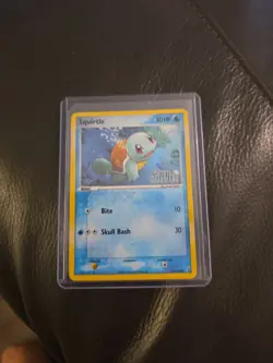 Squirtle EX Crystal Guardians 63/100 Reverse Holo Stamped Pokemon TCG - Image 2