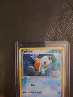 Squirtle EX Crystal Guardians 63/100 Reverse Holo Stamped Pokemon TCG - Image 3