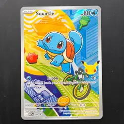 Pokemon TCG Squirtle 039 First Partner Illustration Promo Rare Mint Pack Fresh - Image 3