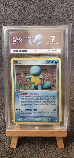 Pokemon TCG EX Delta Species Ditto (Squirtle) 40/113 Ace 7 - Image 1