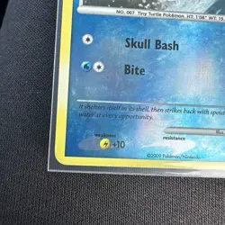Squirtle Platinum Reverse Holo Card 96/127 Pokemon Mid Era Tcg Vintage English - Image 4