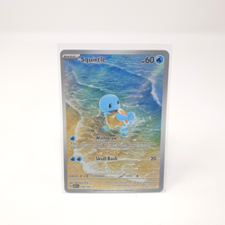 Squirtle 170/165 151 Pokemon TCG Card Scarlet & Violet Illustration Rare IR ENG - Image 1