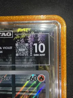 TAG 10 Gem Mint Pokemon TCG Bulbasaur Charmander Squirtle Holo Promo Lot 3 - Image 2