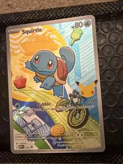 First Partner Illustration Collection Squirtle Pokemon Card TCG - Image 2