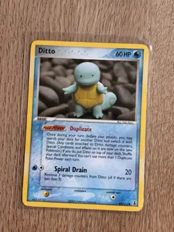 Pokemon TCG Ditto (Squirtle) EX Delta Species Card 64/113 NM - Image 1