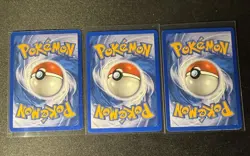 Pokemon TCG Charmander Squirtle Bulbasaur 3-Card Lot EX Delta Species 2006 - Image 3
