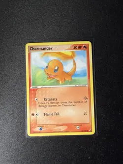 Pokemon TCG Charmander Squirtle Bulbasaur 3-Card Lot EX Delta Species 2006 - Image 4