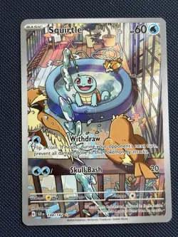 Pokemon TCG English Stellar Crown IR Squirtle,Bulbasaur and Charmander promo - Image 2