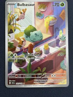 Pokemon TCG English Stellar Crown IR Squirtle,Bulbasaur and Charmander promo - Image 4