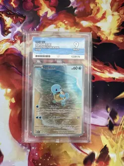 Pokemon TCG Squirtle Scarlet & Violet 151 Card 170/165 Ace 9 English Edition - Image 1