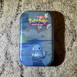 Pokemon TCG Kanto Friends Mini Tin - Squirtle 820650803857 - Image 1