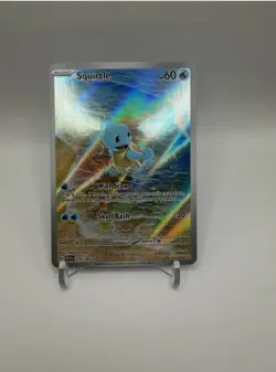 Pokemon TCG Squirtle 151 Art Rare 170/165 English - Image 1