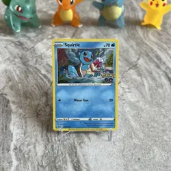 Pokemon TCG: Squirtle SWSH233 Promo - Pokemon Go Stamped - Near Mint - Image 1