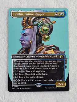 MTG Genku, Future Shaper (Borderless) - Modern Horizons 3 #373 Rare NM - Image 2