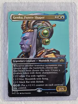 MTG Genku, Future Shaper (Borderless) - Modern Horizons 3 #373 Rare NM - Image 5