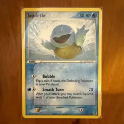 Pokemon TCG Squirtle 83/112 EX FireRed LeafGreen Regular Common - Image 1