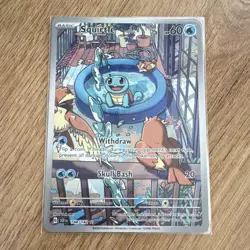 The Pokemon Company Pokemon TCG Squirtle 148/142 Sv07 Stellar Crown IR Holo - Image 1