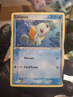 Squirtle Carapuce 63/100 EX Crystal Guardians 2006 French Pokemon TCG NM - Image 1