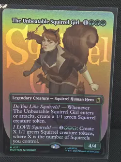 The Unbeatable Squirrel Girl New Open Pack (Borderless) Marvel Super Heroes Foil - Image 1