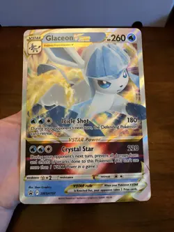 Pokemon TCG Glaceon VSTAR SWSH197 (Jumbo) Black Star Promo - Image 1