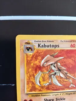 Pokemon TCG Kabutops 24/62 Fossil Non-Holo WOTC Vintage Pokemon Card - LP - Image 5