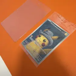 Pikachu with Grey Felt Hat 085 | Black Star Promo Card | Van Gogh x Pokemon - Image 4