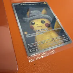 Pikachu with Grey Felt Hat 085 | Black Star Promo Card | Van Gogh x Pokemon - Image 5