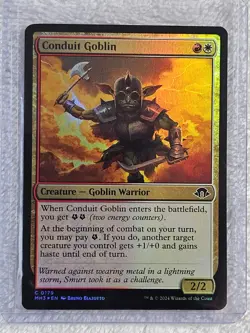 MTG Conduit Goblin FOIL - Modern Horizons 3 #179 Magic Gathering Card NM - Image 5