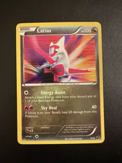 Pokemon TCG Latias Dragon Vault 9/20 Holo Rare Holo English 100HP Basic - Image 1