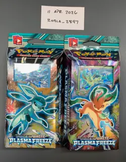 Pokemon BW Plasma Freeze Frost Ray & Psy Crusher Theme Decks - New/Sealed - Image 1