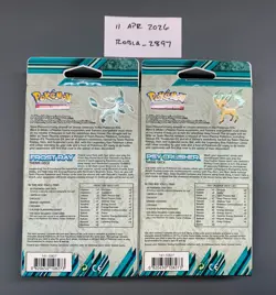 Pokemon BW Plasma Freeze Frost Ray & Psy Crusher Theme Decks - New/Sealed - Image 2