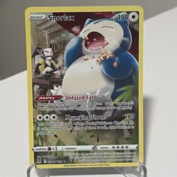 Snorlax TG10/TG30 Holo Lost Origin Tranier Gallery Pokemon TCG Card NM/M - Image 1