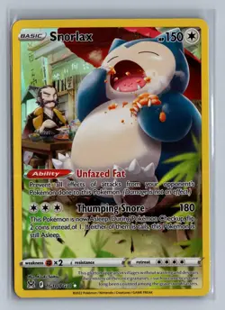 Snorlax TG10/TG30 Holo Lost Origin Trainer Gallery Pokemon NM/M - Image 1