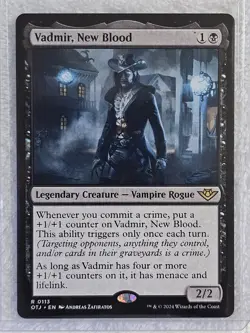 MTG Vadmir, New Blood Outlaws of Thunder Junction (OTJ) #113 Card Rare NM - Image 5