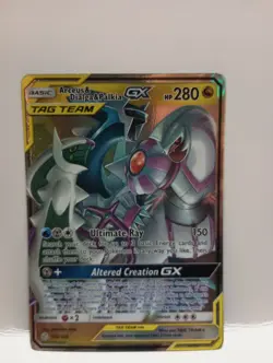 Arceus & Dialga & Palkia GX 156/236 Sm-Cosmic Eclipse Holo - Image 3