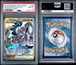 Arceus & Dialga & Palkia GX 156/236 Sm-Cosmic Eclipse Holo - Image 3