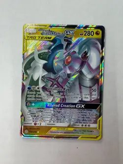 Arceus & Dialga & Palkia GX Holofoil SM - Cosmic Eclipse Ultra Rare - 156/236 - Image 1