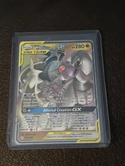 Pokemon TCG Arceus & Dialga & Palkia GX TagTeam 156/236 Sm-Cosmic Eclipse - Image 1