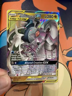 Arceus & Dialga & Palkia GX 156/236 Sm-Cosmic Eclipse Holo - Image 1