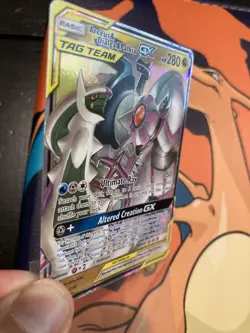 Arceus & Dialga & Palkia GX 156/236 Sm-Cosmic Eclipse Holo - Image 2