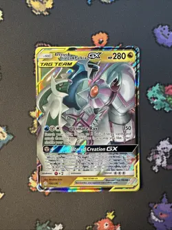 Arceus & Dialga & Palkia GX 156/236 Sm-Cosmic Eclipse Holo - Image 1