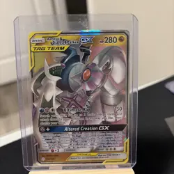 Arceus & Dialga & Palkia GX 156/236 Sm-Cosmic Eclipse Holo - Image 1