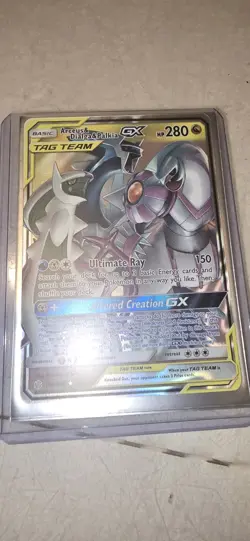 Arceus & Dialga & Palkia GX 156/236 Sm-Cosmic Eclipse Holo - Image 1