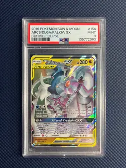 Arceus & Dialga & Palkia GX 156/236 Sm-Cosmic Eclipse Holo - Image 1