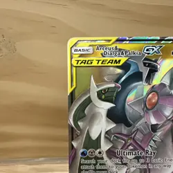 Arceus Dialga Palkia GX 156/236 NM+ Cosmic Eclipse SM Sun Moon 2019 NM Near Mint - Image 2